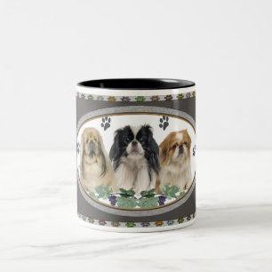 Caneca de Pekingese Pawprints
