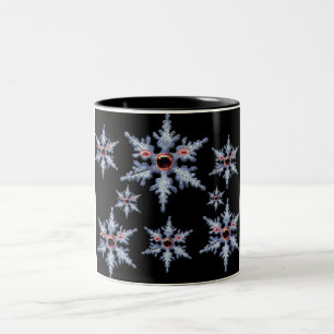 caneca de picada em floco de neve