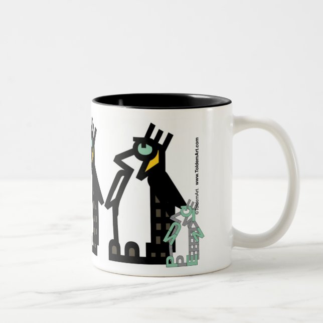 Caneca de pinguins (Direita)