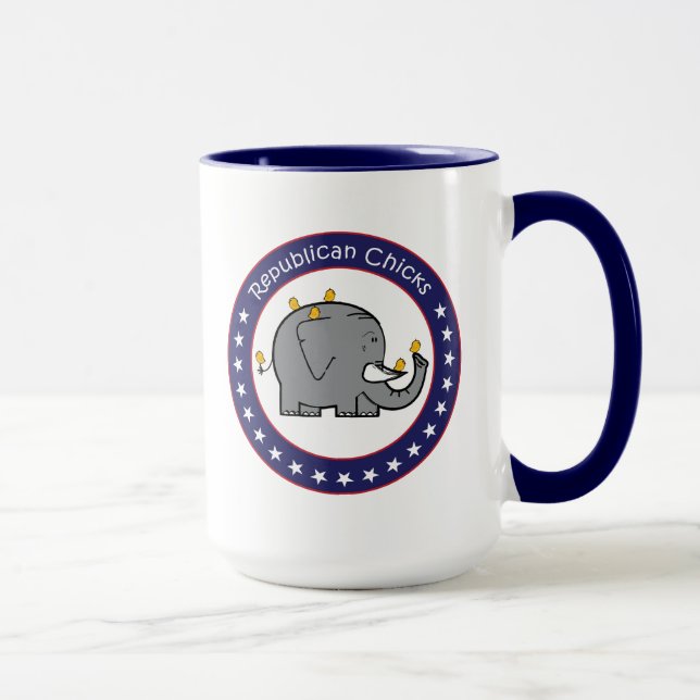 caneca de pintinhos republicana (Direita)