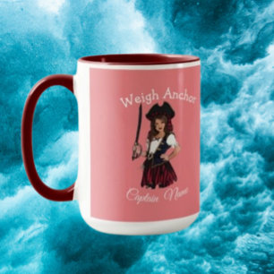 caneca de pirata menina