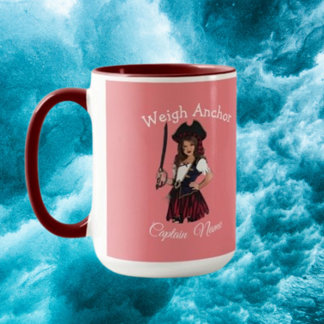 caneca de pirata menina