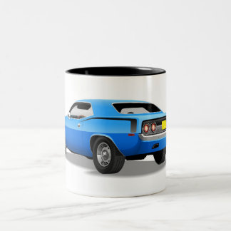 Caneca de Plymouth azul 'Cuda