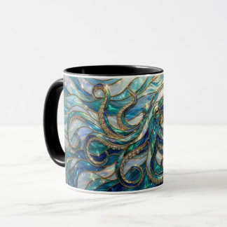 Caneca de polvo de vitral, Caneca de café de polvo