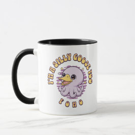 Caneca de polvo roxo Silly Goose