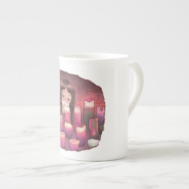 CANECA DE PORCELANA さ く に な じ (Frente Esquerda)