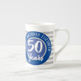 Caneca De Porcelana 50 Anos Aniversário Cama Comemorativa da China Óss