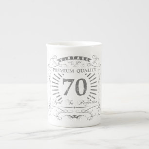 Caneca De Porcelana 70 Birthday Gag Gift