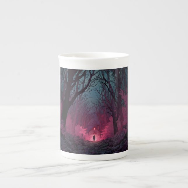 Caneca De Porcelana A House in the Woods (Frente)