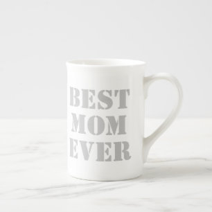Caneca De Porcelana A melhor mãe do Dia de as mães de Tipografia moder