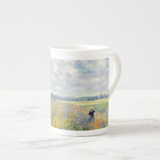 Caneca De Porcelana A papoila coloca perto de Argenteuil por Claude
