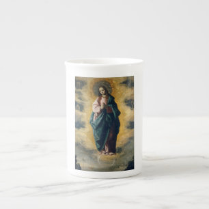 Caneca De Porcelana A Radiância Celestial da Imaculada Conceição Arte