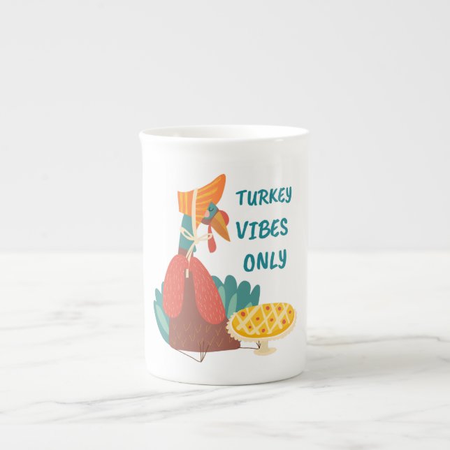 Caneca De Porcelana A Turquia apenas viba (Frente)