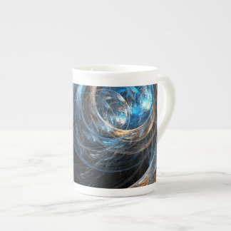 Caneca De Porcelana À volta da Abstrato de Arte Mundial