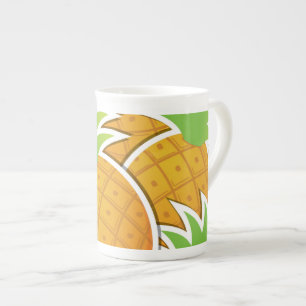 Caneca De Porcelana Abacaxi fungo