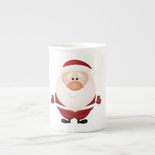 Caneca De Porcelana Abraços do Papai Noel