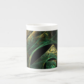 Caneca De Porcelana Abstrato de arte de vibrações mágicas