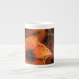 Caneca De Porcelana Abstrato de arte leve
