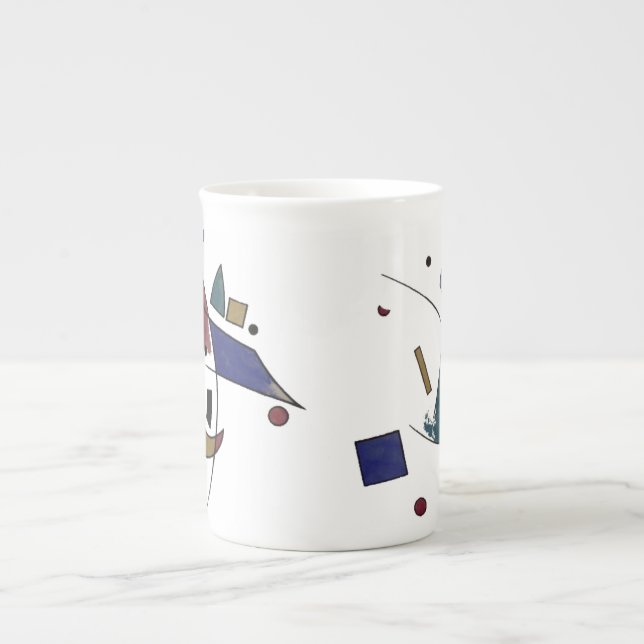 Caneca De Porcelana Abstrato VenVerdi Bone China Mug (Frente)