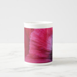 Caneca De Porcelana Adorável cor-de-rosa e púrpura