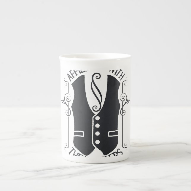 Caneca De Porcelana Afiliados Aos Hustlers (Frente)