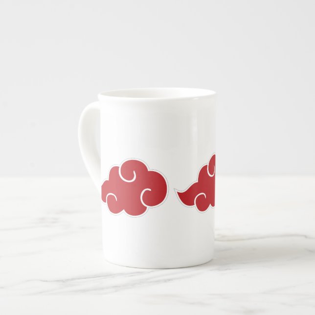 Caneca De Porcelana Akatsuki (Frente Esquerda)