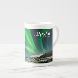 Caneca De Porcelana Alaska as elevações da cortina
