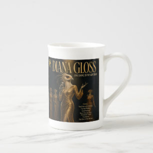 Caneca De Porcelana Álbum de Diana Gloss: uma Paródia