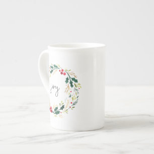 Caneca De Porcelana Alegria