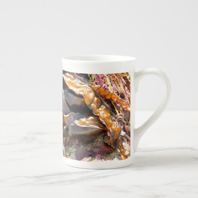 CANECA DE PORCELANA ALGAS MARINHAS (Direita)