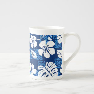 CANECA DE PORCELANA ALOHA SEXTA-FEIRA (AZUL)