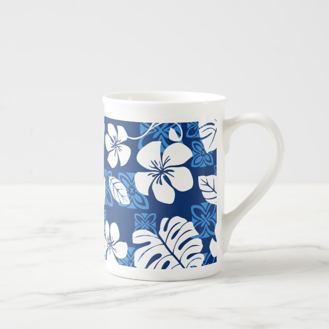 CANECA DE PORCELANA ALOHA SEXTA-FEIRA (AZUL) (Direita)
