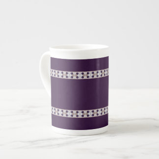 Caneca De Porcelana Ameixas roxas