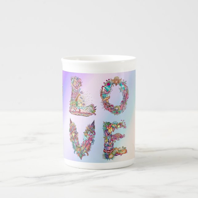 CANECA DE PORCELANA AMOR (Frente)