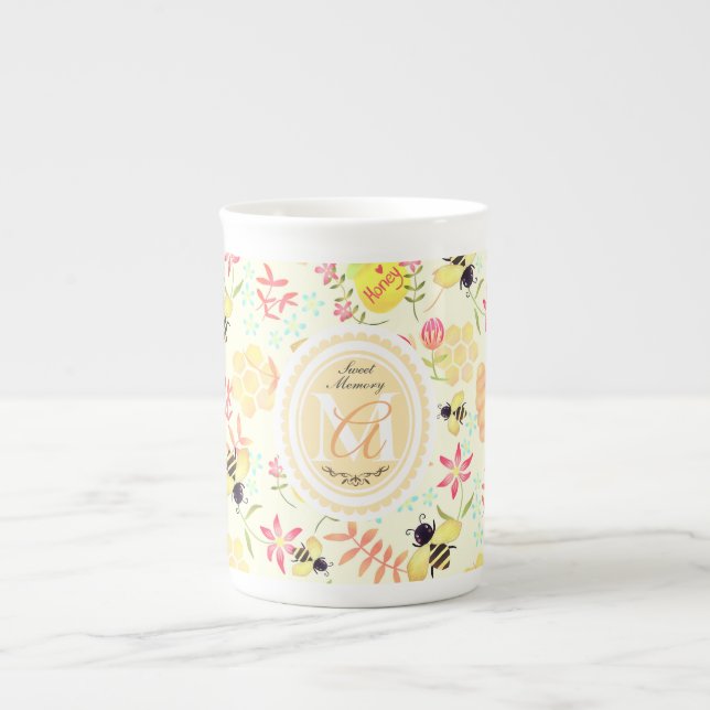 Caneca De Porcelana Amor Amarelo (Frente)