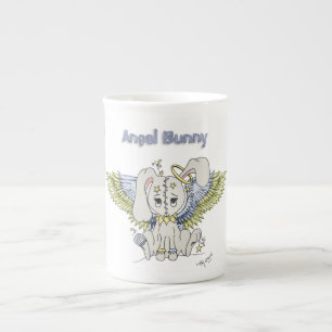 Caneca De Porcelana Angel Bunny