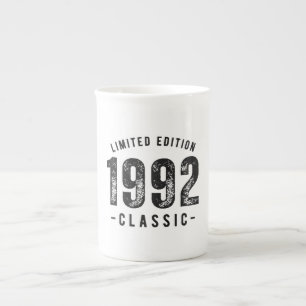 Caneca De Porcelana Ano de Nascimento Clássico de 1992