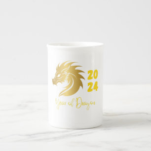 Caneca De Porcelana Ano do Dragão 2024