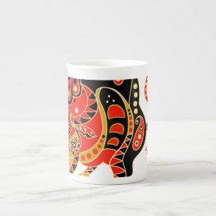 Caneca De Porcelana Ano do Ox