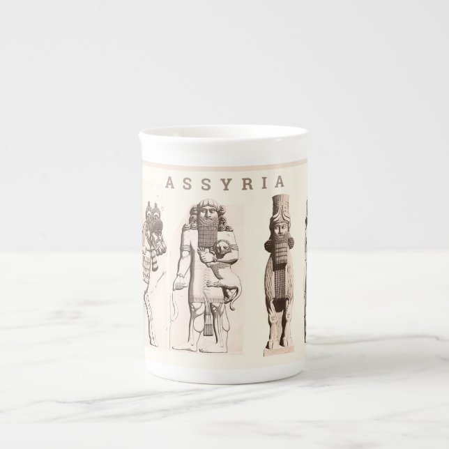 Caneca De Porcelana Antigos Especialistas em Assíria (Frente)