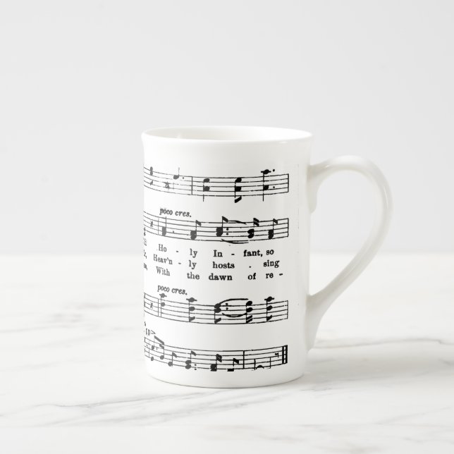 Caneca De Porcelana Apaixonados por Música (Direita)