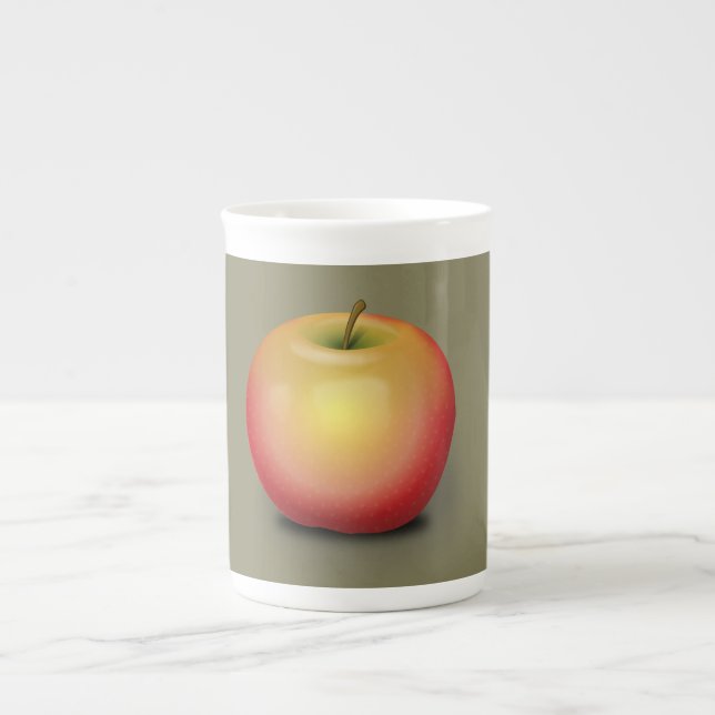 Caneca De Porcelana Apple Maintosh (Frente)