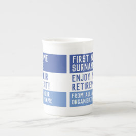 Caneca De Porcelana Aproveite sua aposentadoria -