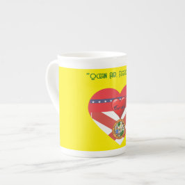 Caneca De Porcelana Ar do Oceano Flórida