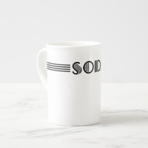 Caneca De Porcelana Art deco