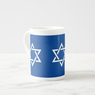 Caneca De Porcelana Arte de colagem de texto Hannukah