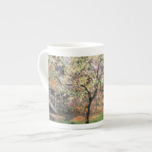 Caneca De Porcelana Árvore de ameixa de flores, Eragny Camille Pissarr