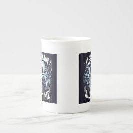 Caneca De Porcelana Ascensão acima da chuva
