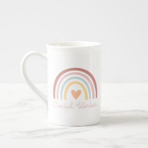 Caneca De Porcelana Assistente Social II