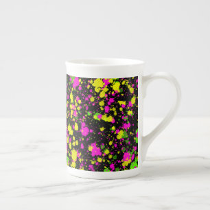 Caneca De Porcelana Astronomia de luxo multicolorido Elegante Starry S